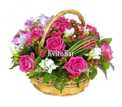 Корзина цветов