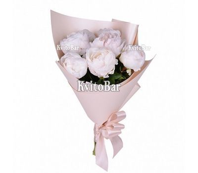 Мини букет пионов