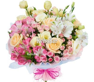 Ніжний букет квітів