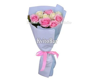 Нежный букет роз