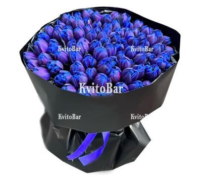 111 синіх тюльпанів