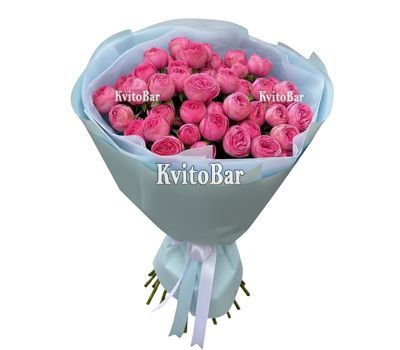 15 кустовых роз Silva Pink