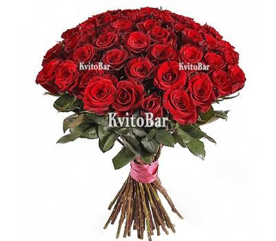 Букет червоних троянд на 40-річчя