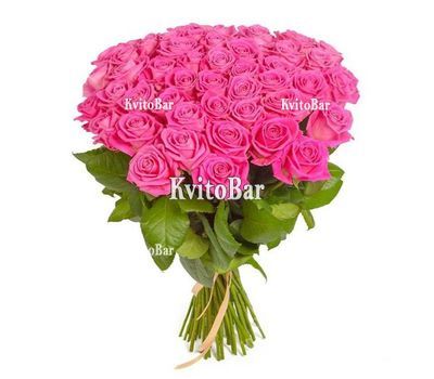 Букет із 29 рожевих троянд