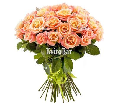 Букет з 35 троянд Міс Піггі