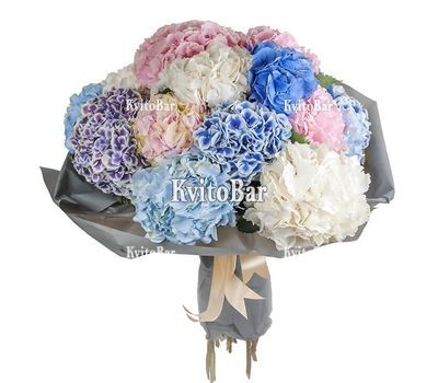 Розкішний букет гортензії