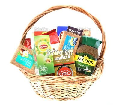 Large basket of sweets