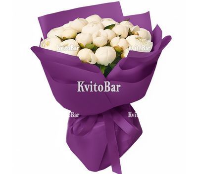 25 пионов